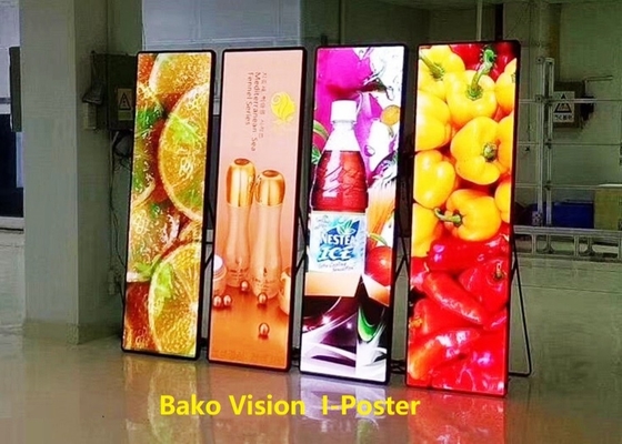P2.5 Movable Poster LED Display Portable Advertising