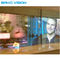 Flexible High Definition P10 Transparent LED Display Panel 1920Hz For Glass Wall