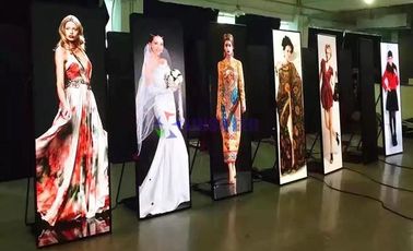Full Color LED Commercial Poster Display P2.5 Indoor 600~800 Nits Brightness