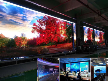 High Grayscale UHD Full Color Led Display P1.56mm With 400x300mm Light Cabinet