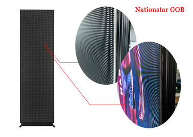 Seamless P2.5 Indoor LED Poster Nationstar Gob Lightweight Support Video / Audio